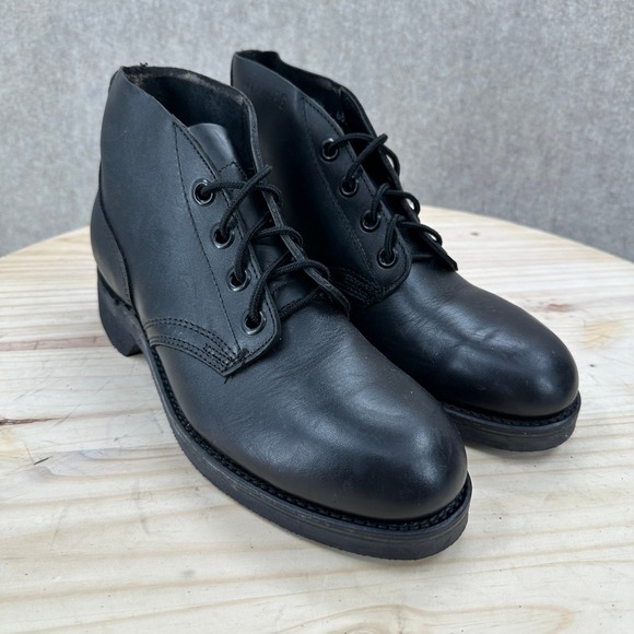 Lot 2 Addison 1986 Boondocker Military Chukka Boots US Navy Flight Deck 7.5 N main image 14